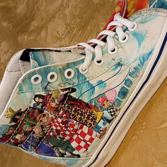 VANS "RARE" LIMITED EDITION "One Piece" Sk8-Hi Colorful Women's 8.0 Men's 6.5 - Picture 3 of 13